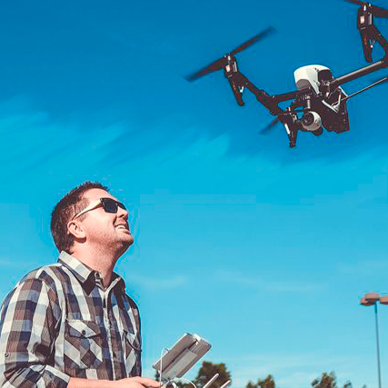 Vuelo de drone en curso intensivo